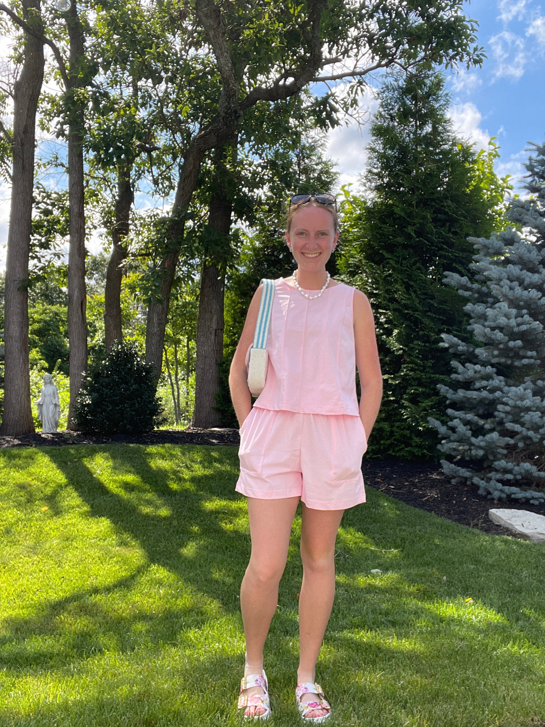 Pretty in Pink Tank and Shorts Set