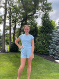 Head in the Clouds Crossover Tank and Shorts Matching Set